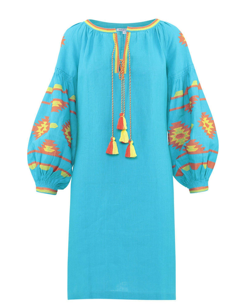 YASMINE Tunic Dress-ZALXNDRA